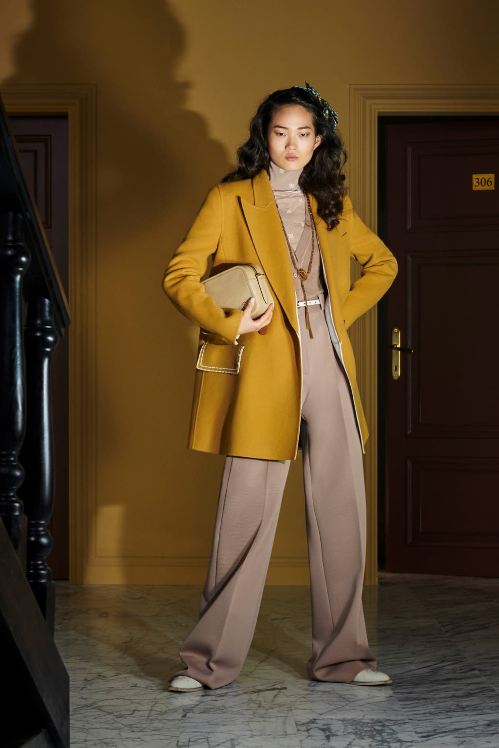 Fashion Week Milan Resort 2020 look 44 from the Fendi collection 女装