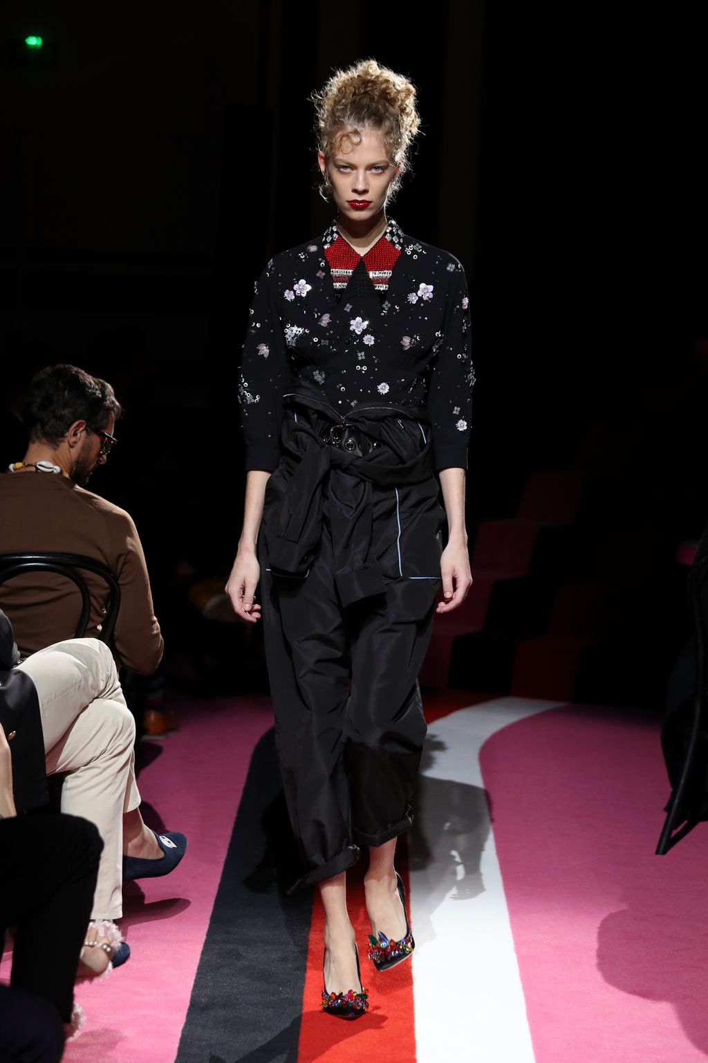 Fashion Week Paris Resort 2018 look 44 from the Miu Miu collection womenswear