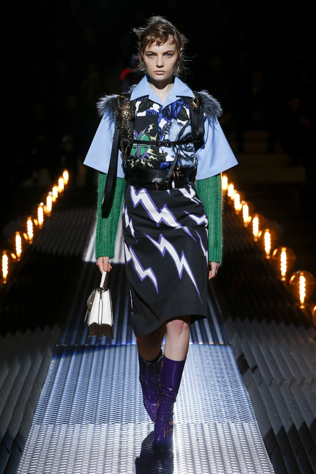 Fashion Week Milan Fall/Winter 2019 look 45 from the Prada collection menswear