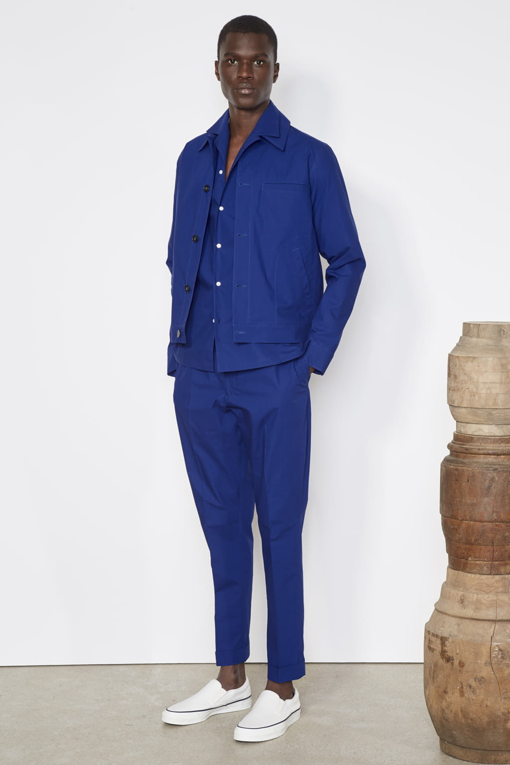 Fashion Week Paris Spring/Summer 2021 look 46 from the Officine Générale collection menswear