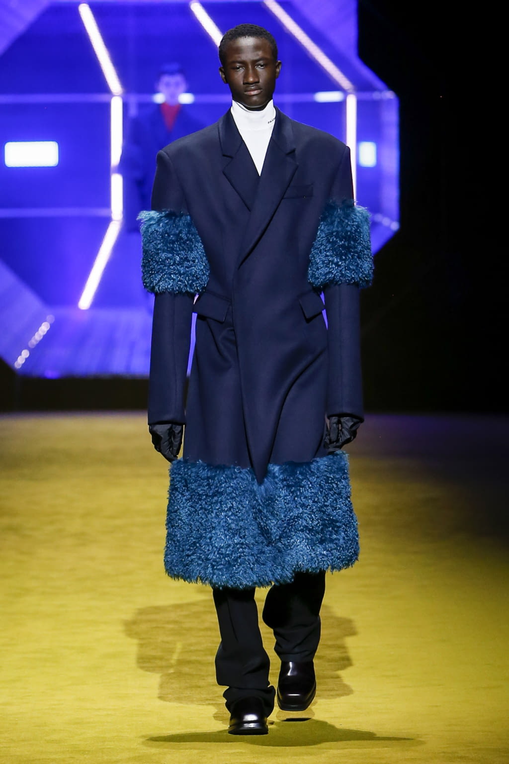 Fashion Week Milan Fall/Winter 2022 look 46 from the Prada collection 男装