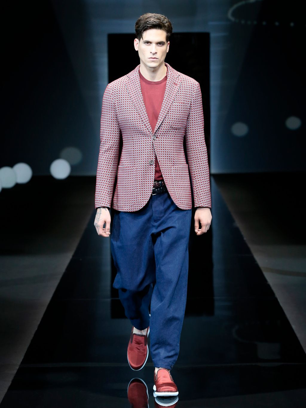 Fashion Week Milan Spring/Summer 2017 look 47 from the Giorgio Armani collection menswear
