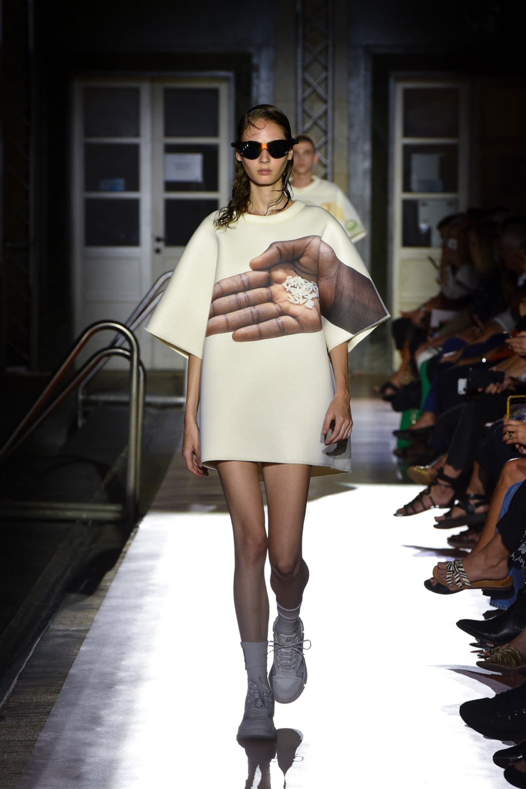 Fashion Week Milan Spring/Summer 2020 look 46 de la collection BENETTON x JEAN-CHARLES DE CASTELBAJAC womenswear