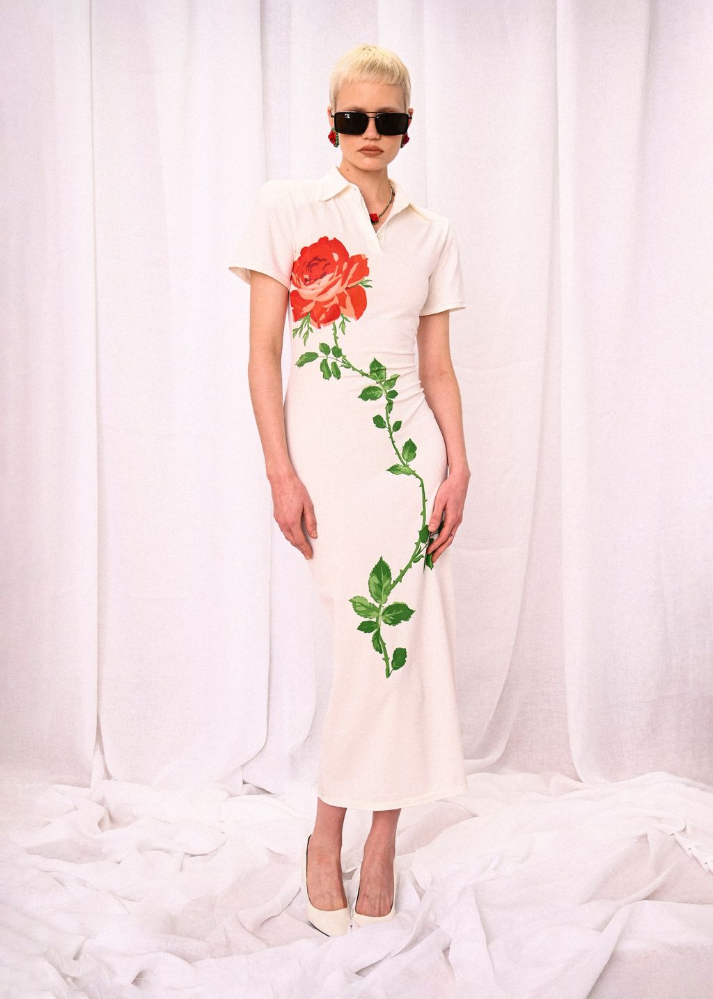 Fashion Week Paris Pre-Fall 2024 look 54 from the ROWEN ROSE collection 女装