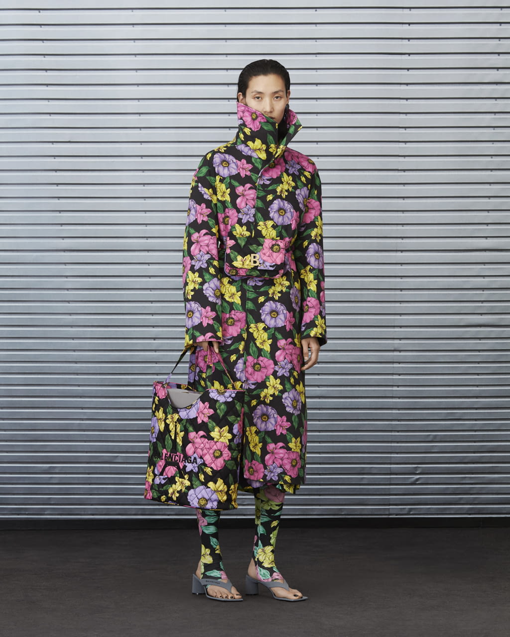 Fashion Week Paris Resort 2020 look 49 from the Balenciaga collection 女装