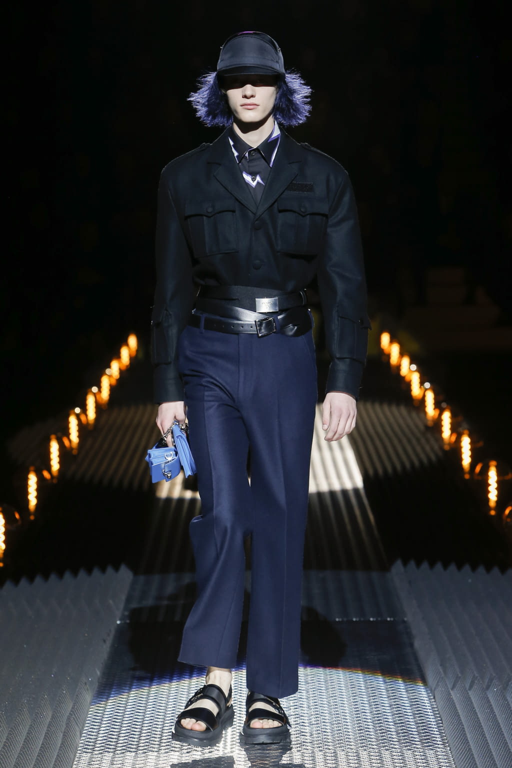 Fashion Week Milan Fall/Winter 2019 look 48 from the Prada collection 男装