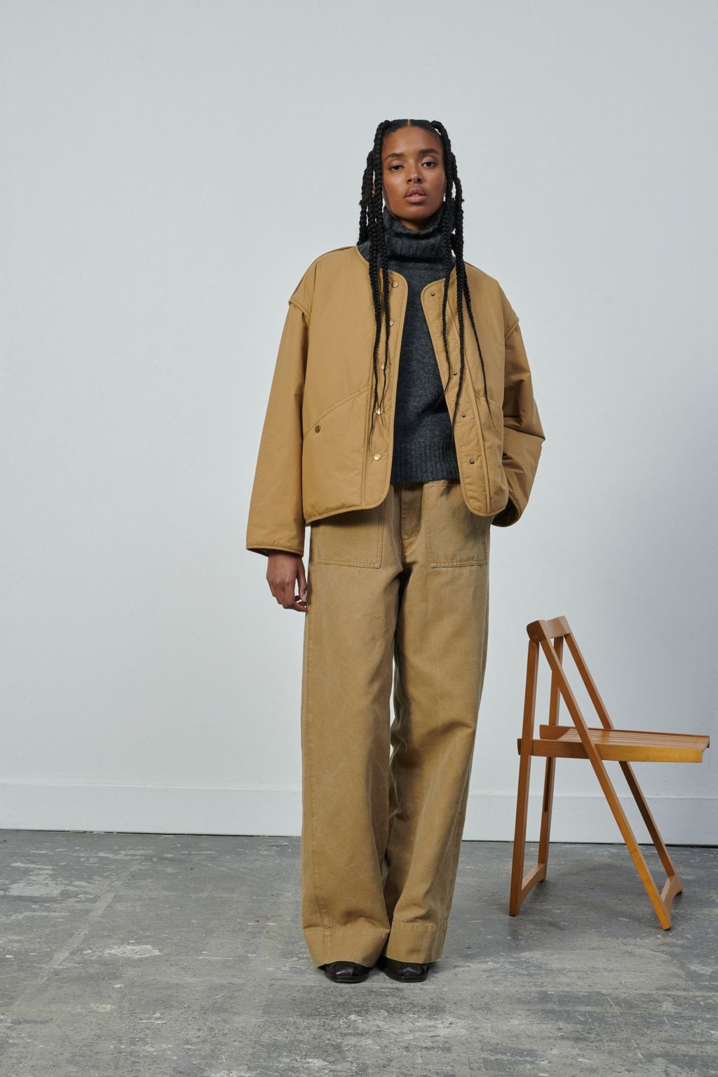 Fashion Week Paris Fall/Winter 2023 look 73 from the Soeur collection womenswear