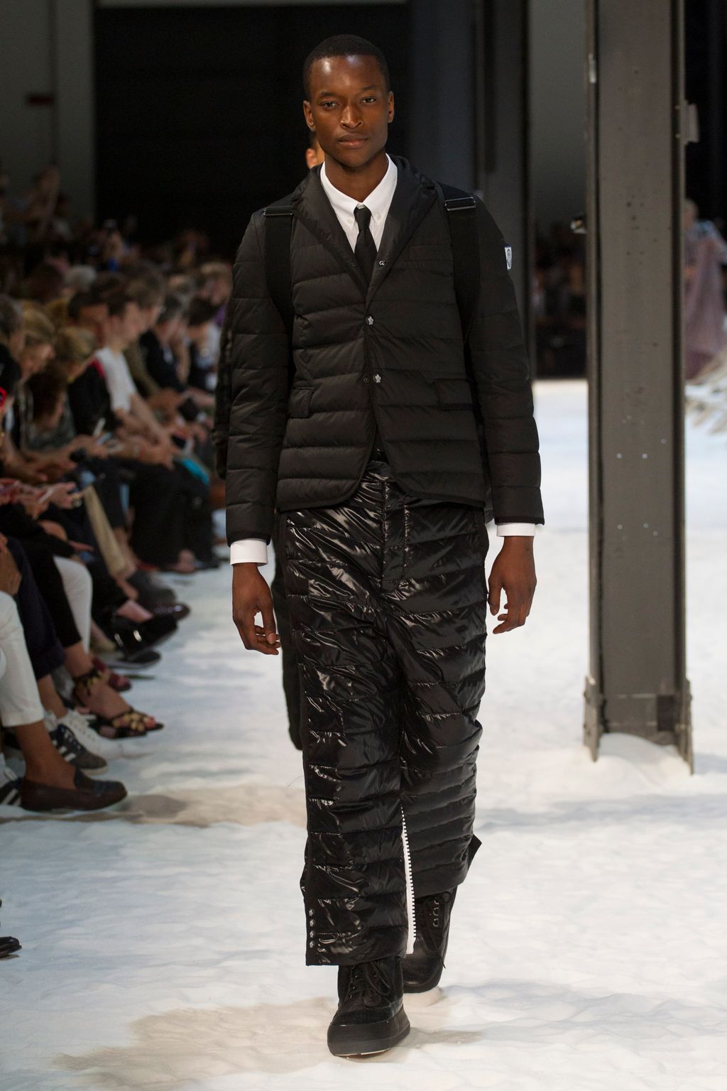 Fashion Week Milan Spring/Summer 2018 look 49 from the Moncler Gamme Bleu collection menswear