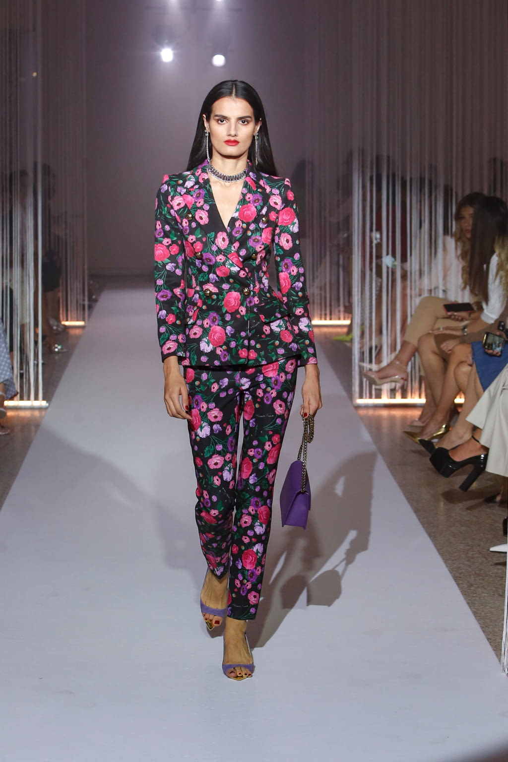 Fashion Week Milan Fall/Winter 2022 look 49 from the Elisabetta Franchi collection womenswear