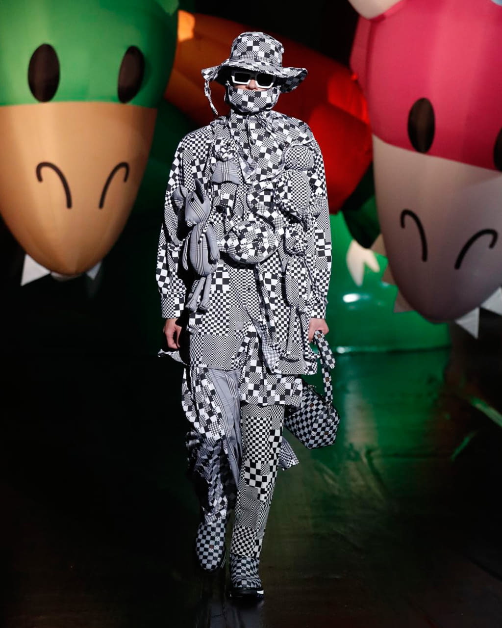 Fashion Week Paris Spring/Summer 2021 look 111 de la collection Louis Vuitton menswear