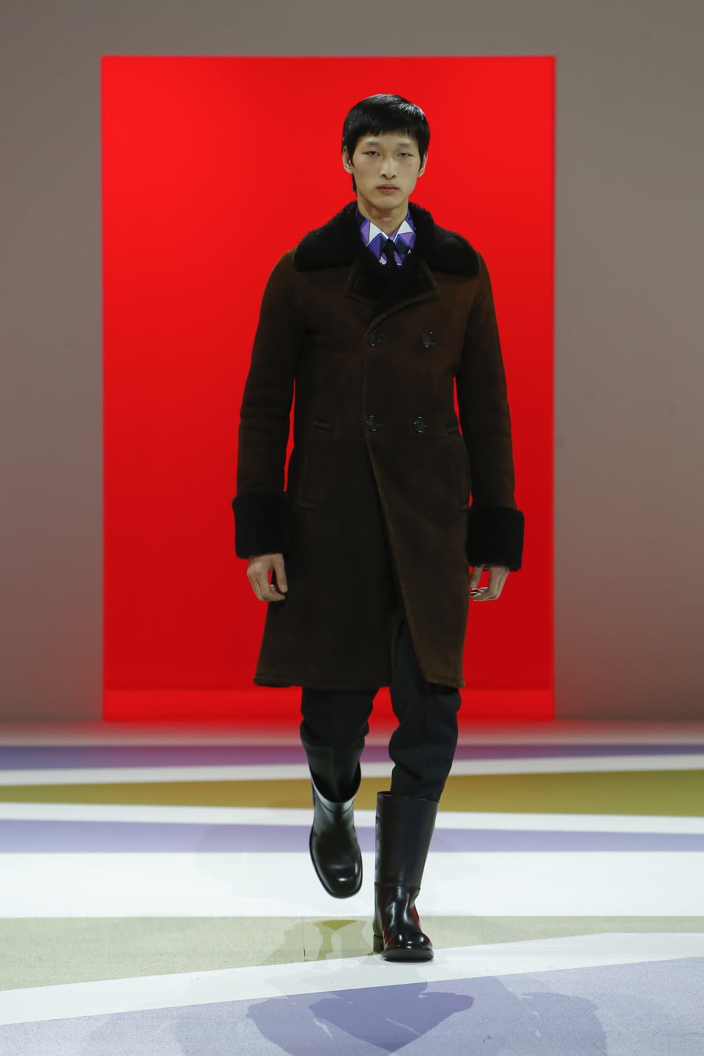 Fashion Week Milan Fall/Winter 2020 look 49 from the Prada collection 男装