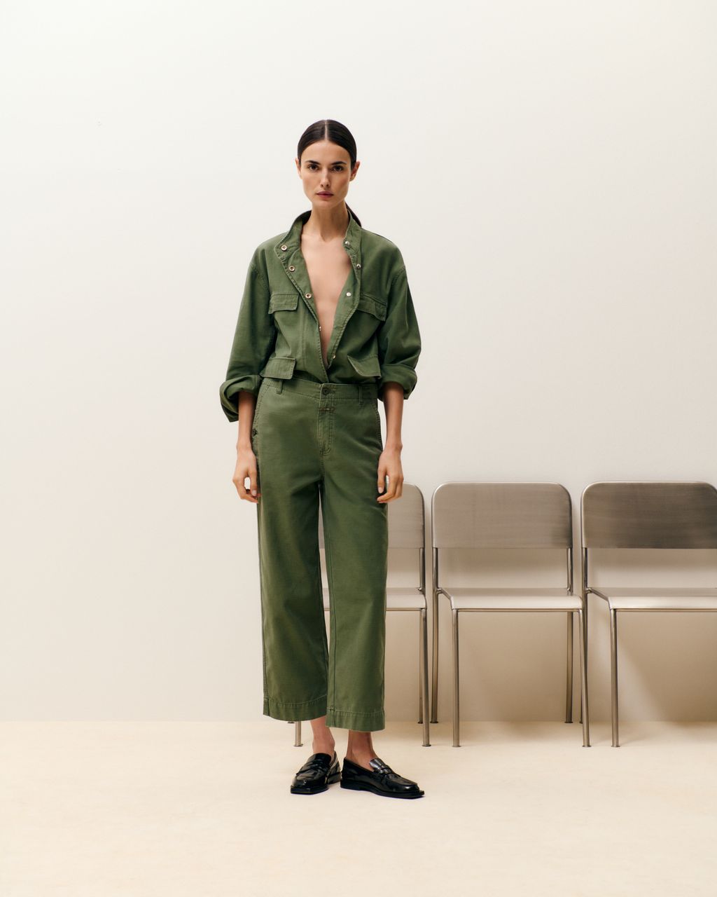 Fashion Week Paris Spring-Summer 2025 look 4 from the Closed collection womenswear