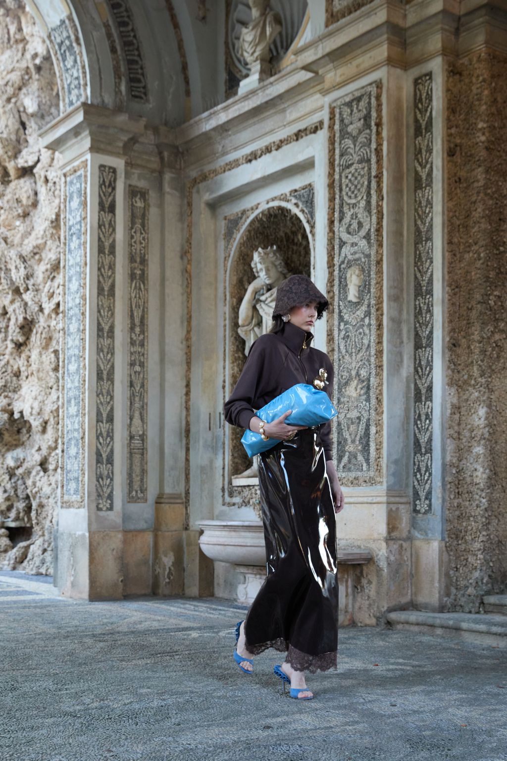 Fashion Week Paris Spring/Summer 2026 look 24 from the ROWEN ROSE collection menswear