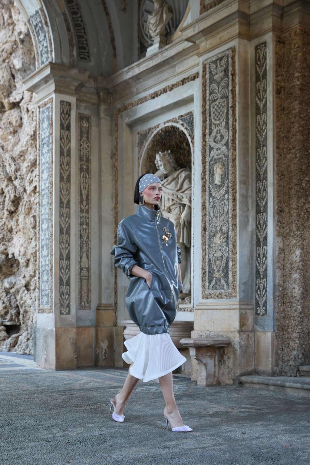 Fashion Week Paris Spring/Summer 2026 look 29 from the ROWEN ROSE collection menswear