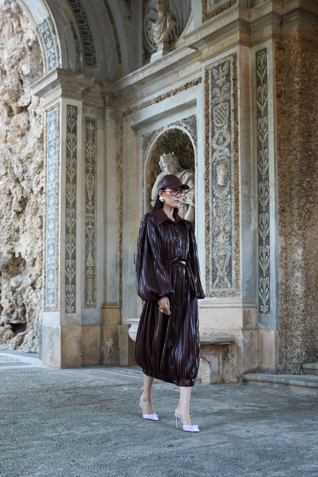 Fashion Week Paris Spring/Summer 2026 look 42 from the ROWEN ROSE collection menswear