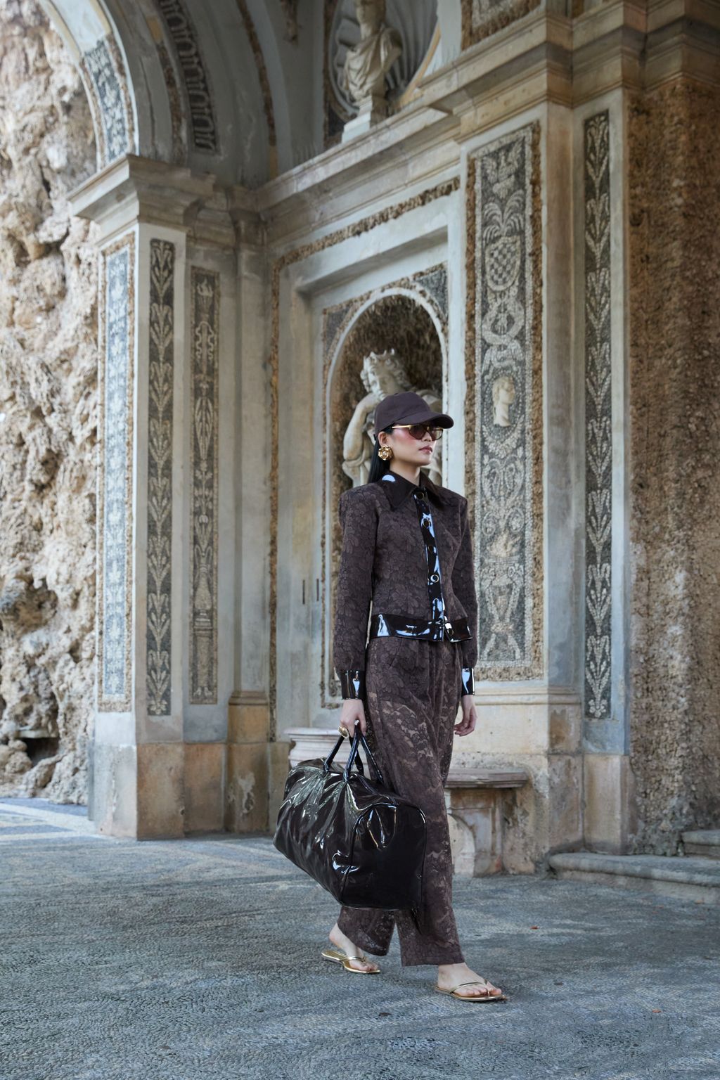 Fashion Week Paris Spring/Summer 2026 look 47 from the ROWEN ROSE collection menswear