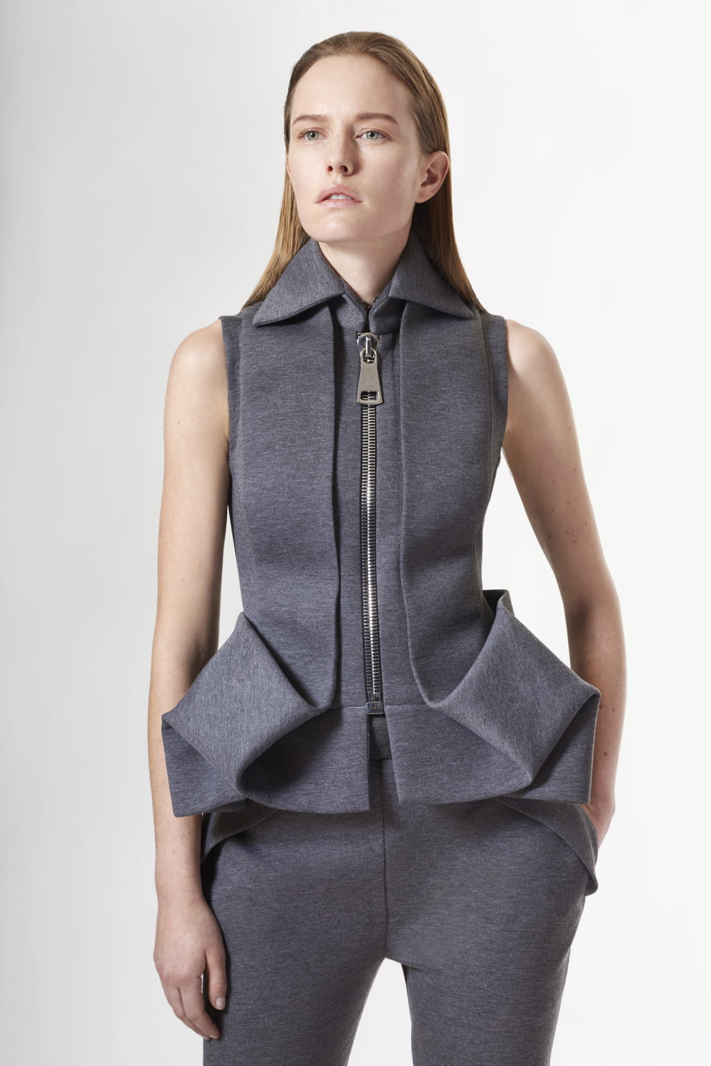 Fashion Week New York Fall/Winter 2021 look 5 de la collection Sukeina womenswear
