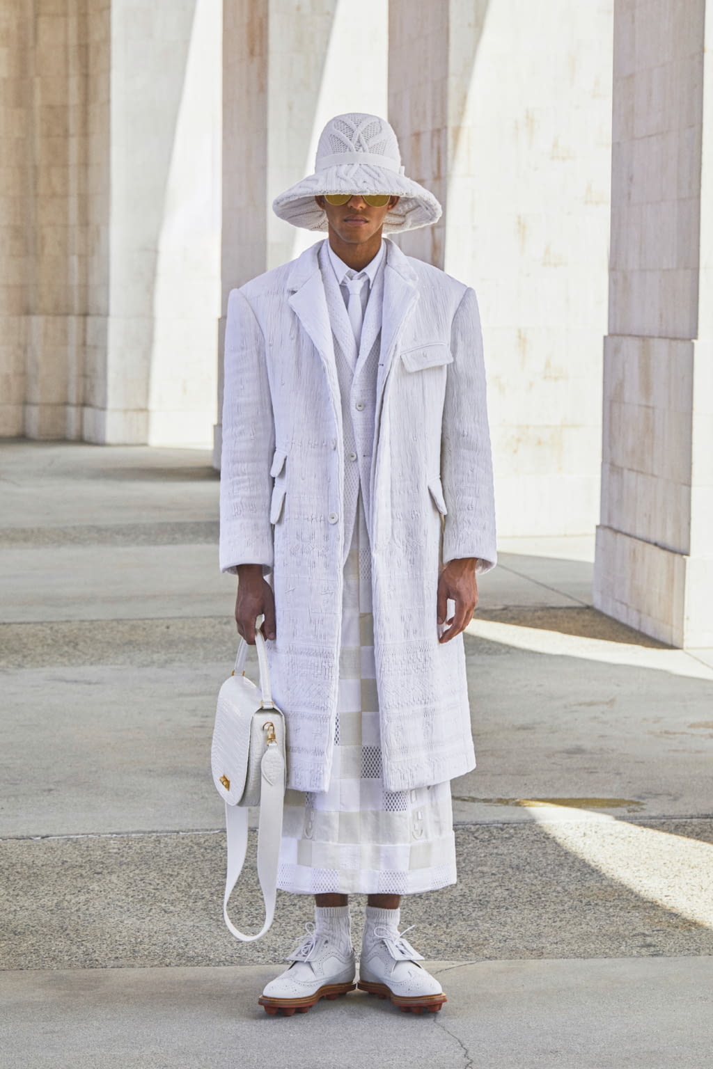 Fashion Week Paris Spring/Summer 2021 look 6 from the Thom Browne collection 女装