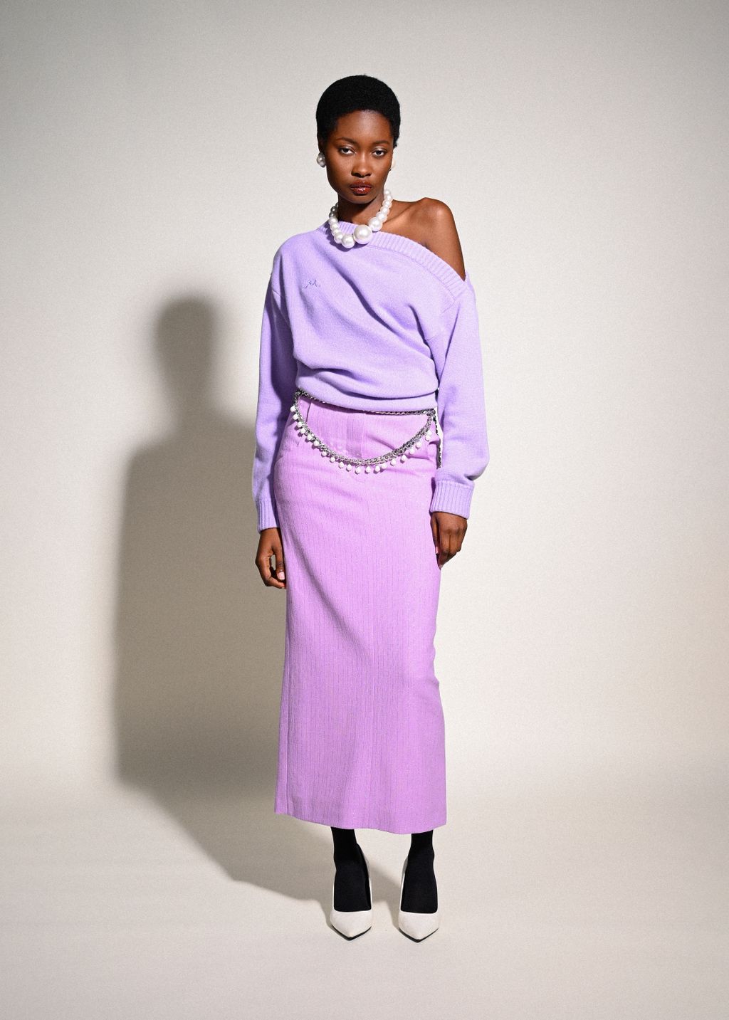 Fashion Week Paris Pre-Fall 2023 look 50 from the ROWEN ROSE collection womenswear