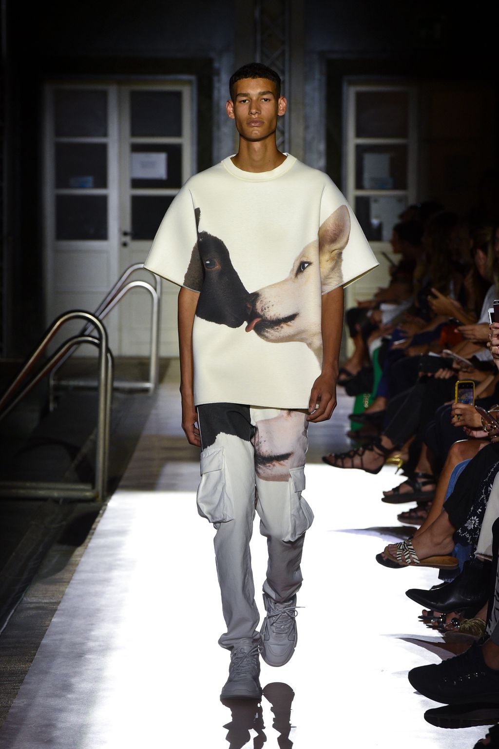 Fashion Week Milan Spring/Summer 2020 look 50 from the BENETTON x JEAN-CHARLES DE CASTELBAJAC collection womenswear