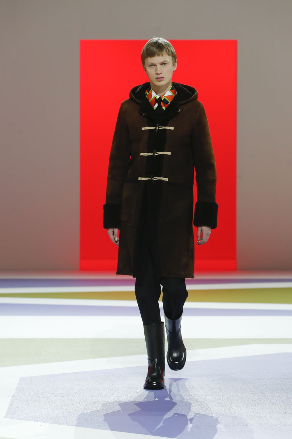 Fashion Week Milan Fall/Winter 2020 look 50 from the Prada collection 男装
