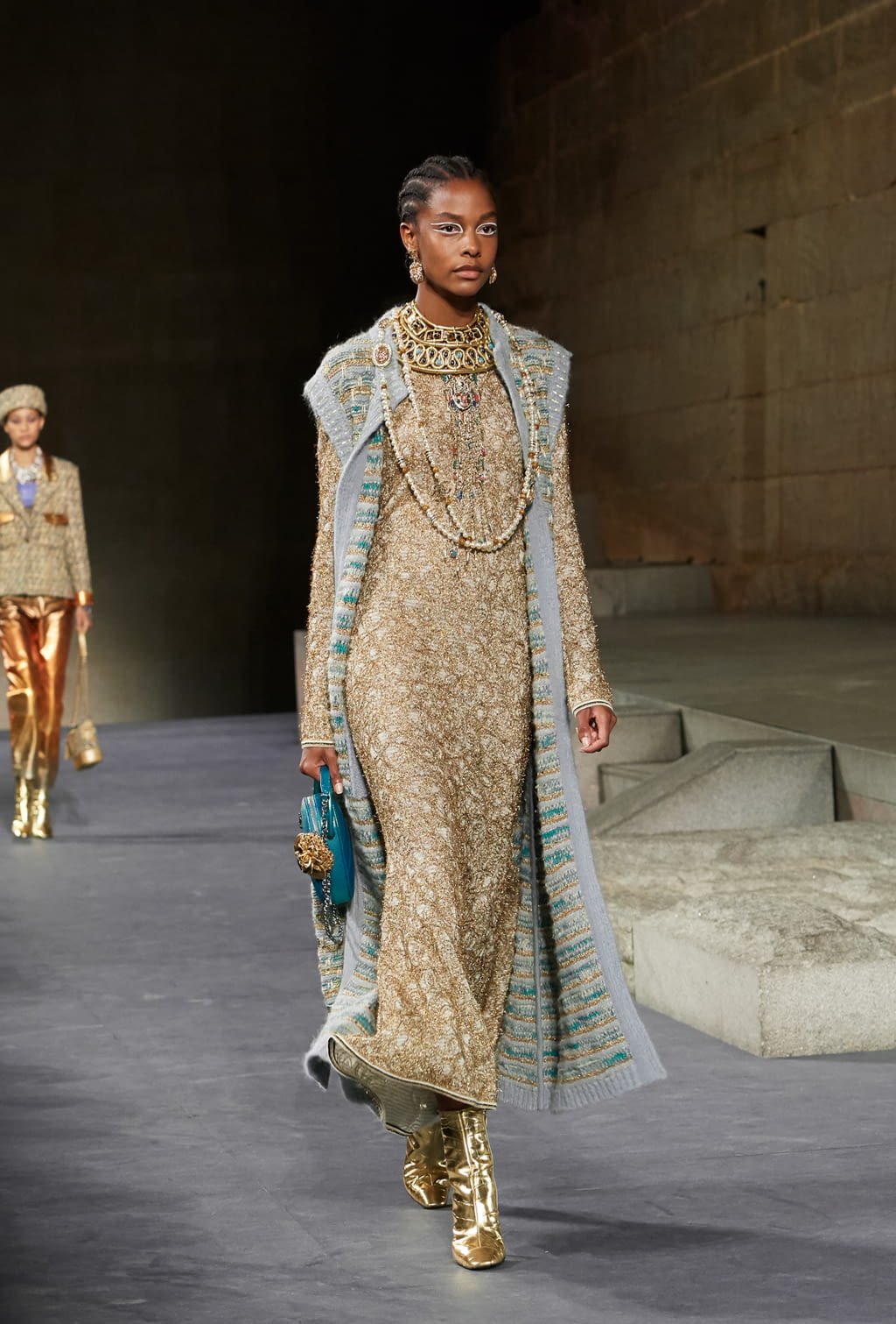 Fashion Week New York Pre-Fall 2019 look 50 de la collection Chanel womenswear