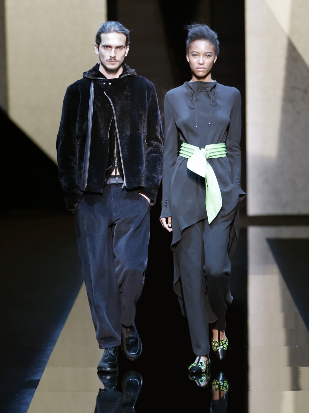 Fashion Week Milan Fall/Winter 2017 look 51 from the Giorgio Armani collection menswear