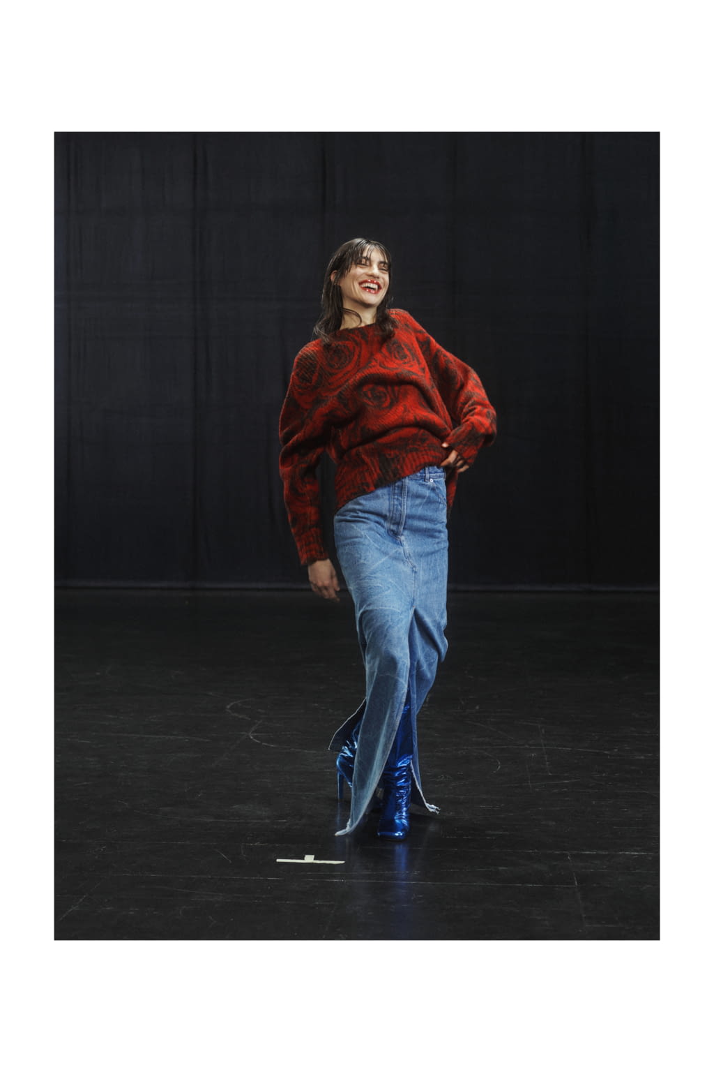 Fashion Week Paris Fall/Winter 2021 look 52 from the Dries Van Noten collection womenswear