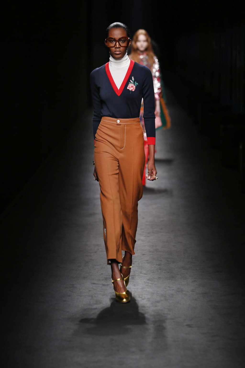 Fashion Week Milan Fall/Winter 2016 look 51 from the Gucci collection 女装