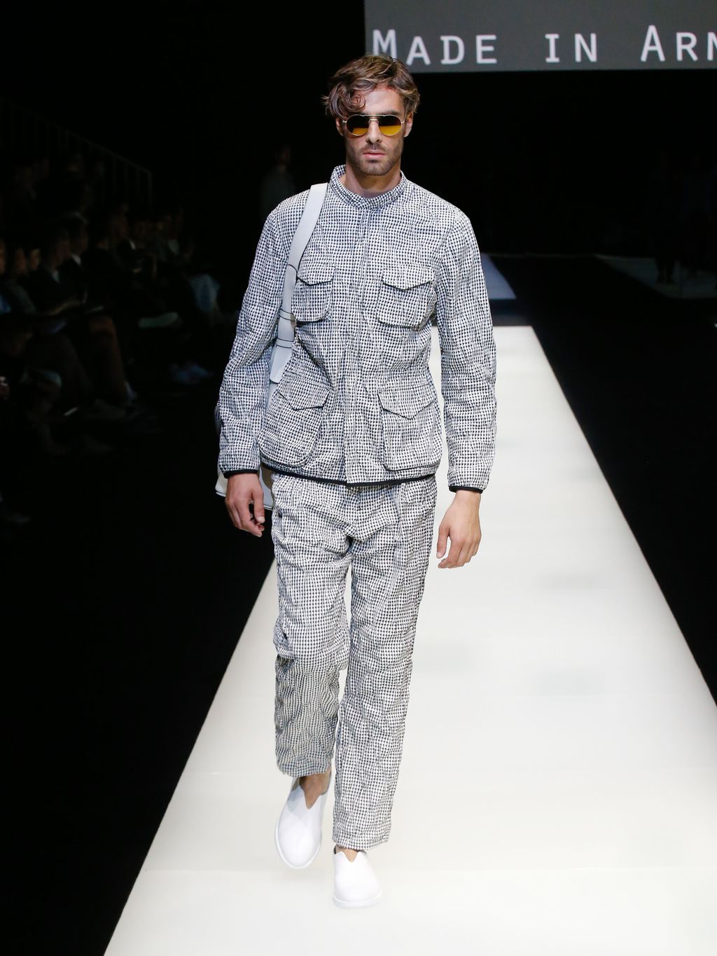 Fashion Week Milan Spring/Summer 2018 look 50 from the Giorgio Armani collection menswear