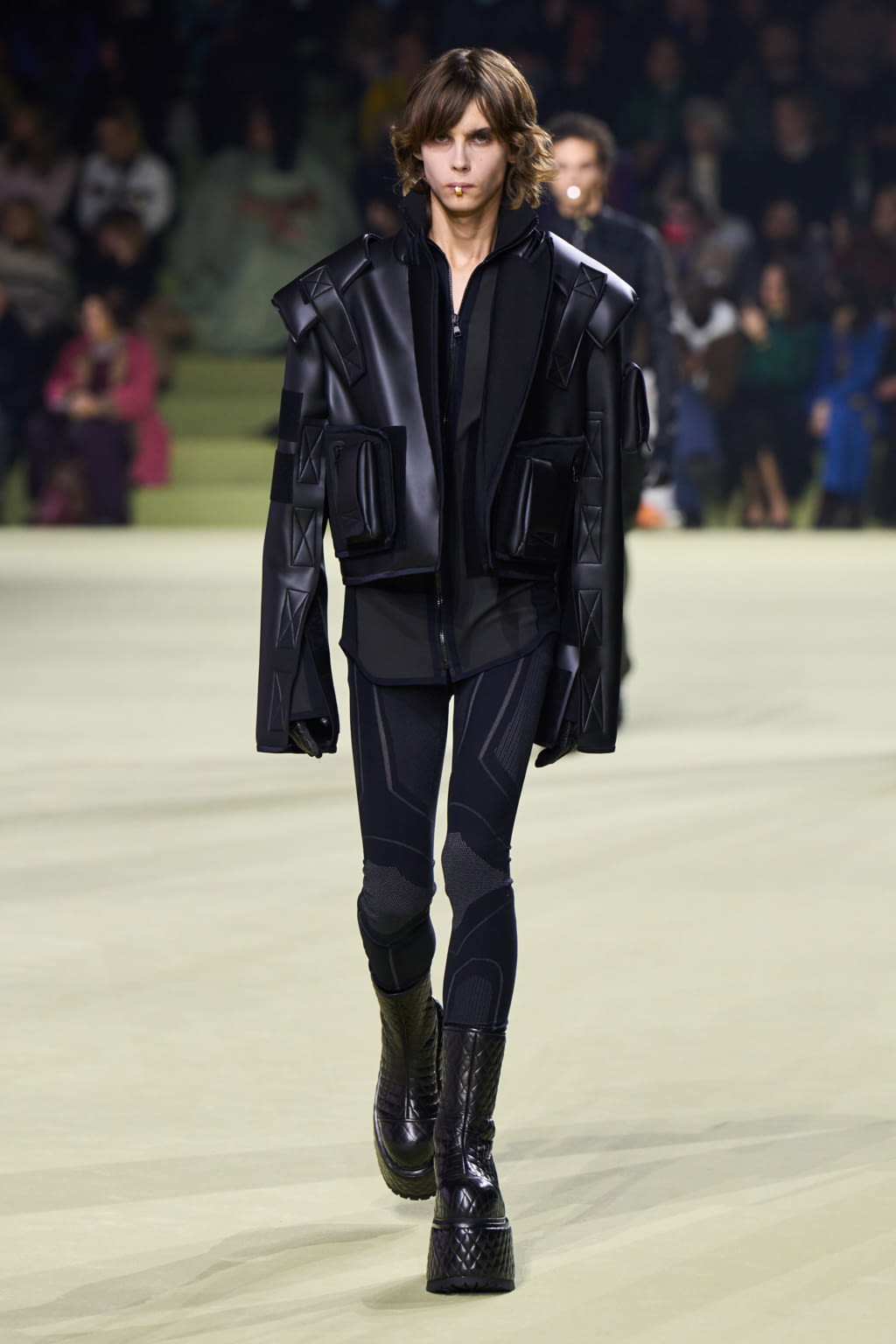 Fashion Week Paris Fall/Winter 2022 look 52 from the Balmain collection womenswear
