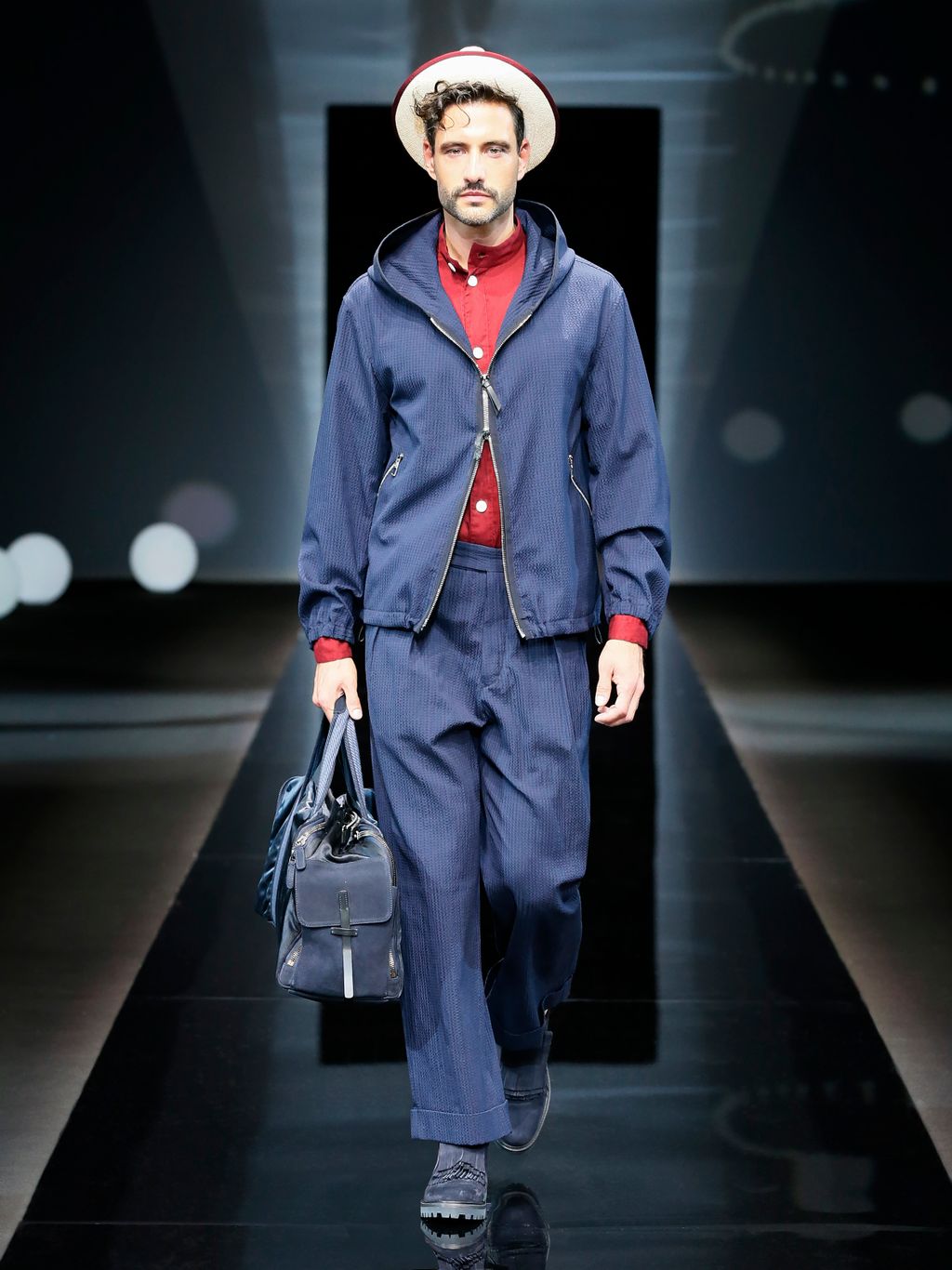 Fashion Week Milan Spring/Summer 2017 look 52 from the Giorgio Armani collection menswear