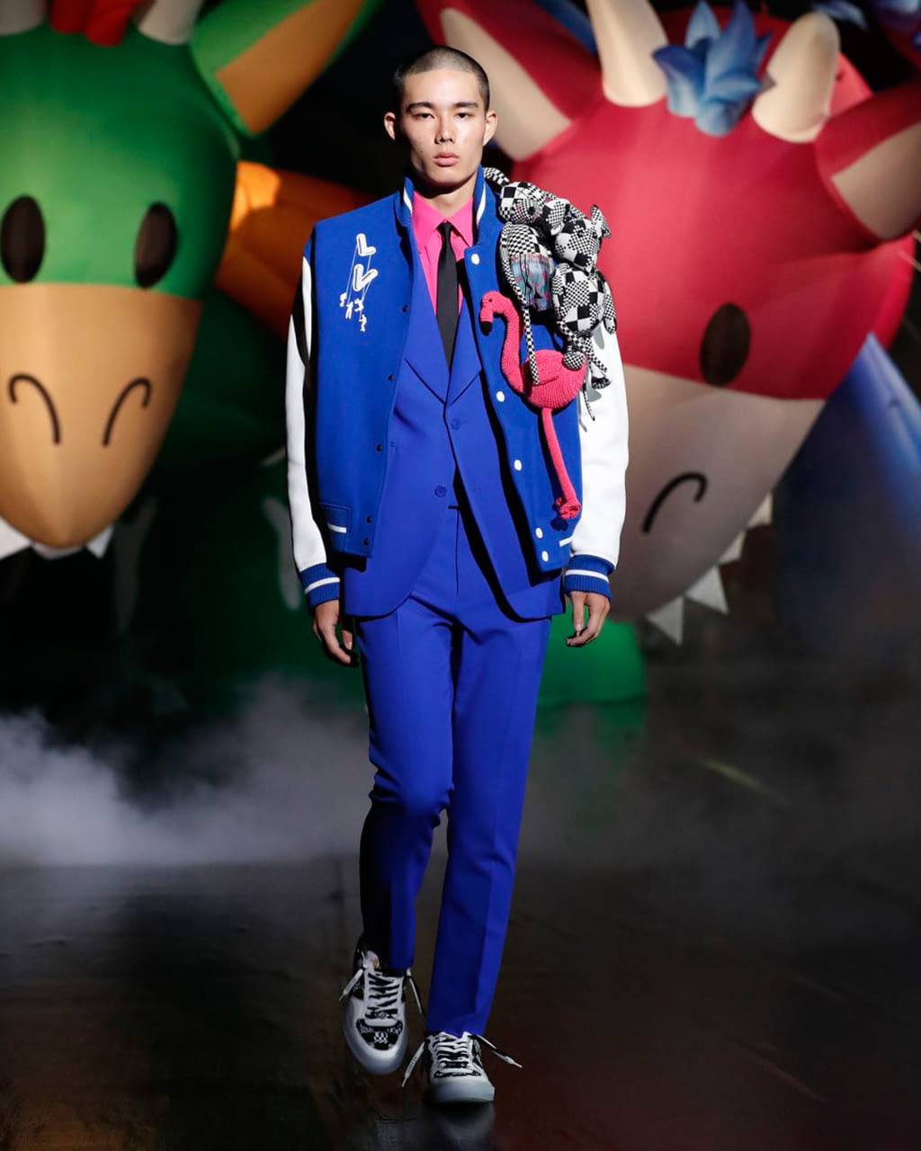 Fashion Week Paris Spring/Summer 2021 look 113 from the Louis Vuitton collection 男装