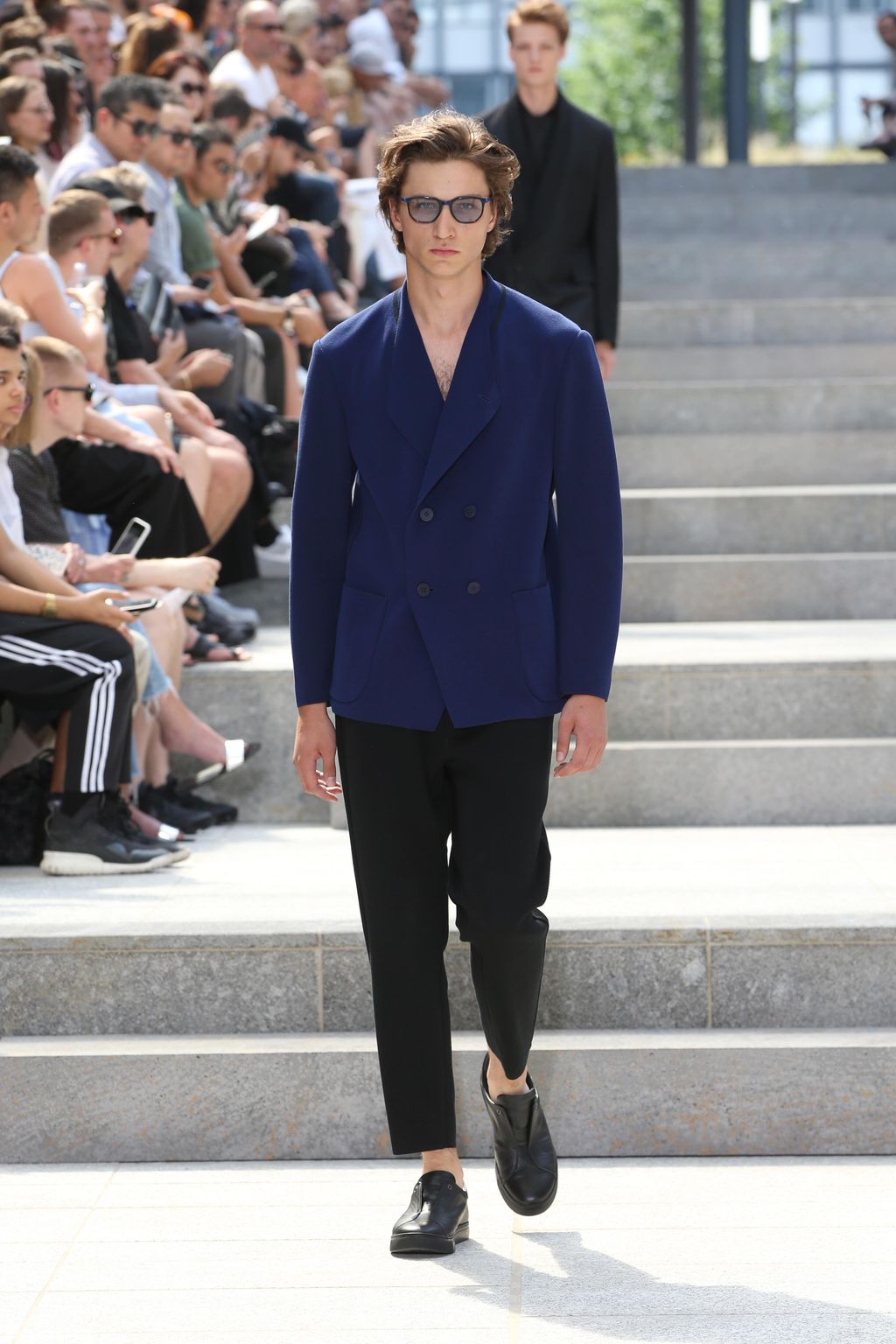 Fashion Week Paris Spring/Summer 2018 look 53 from the Issey Miyake Men collection menswear