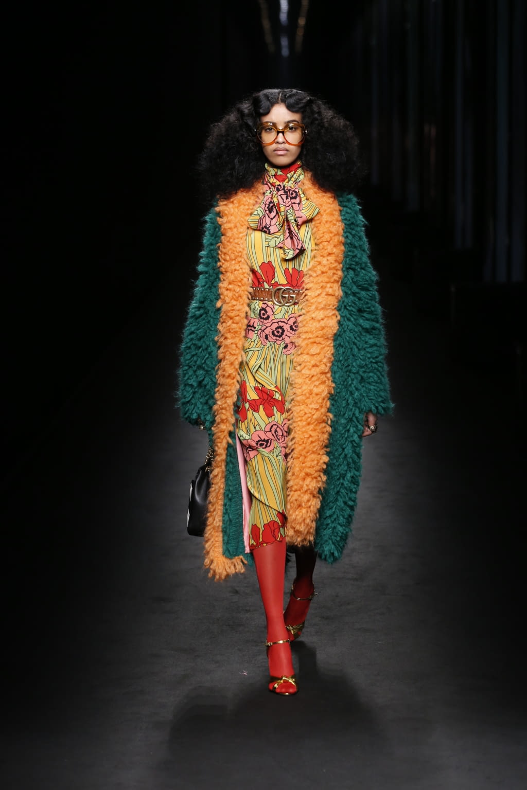 Fashion Week Milan Fall/Winter 2016 look 53 from the Gucci collection womenswear