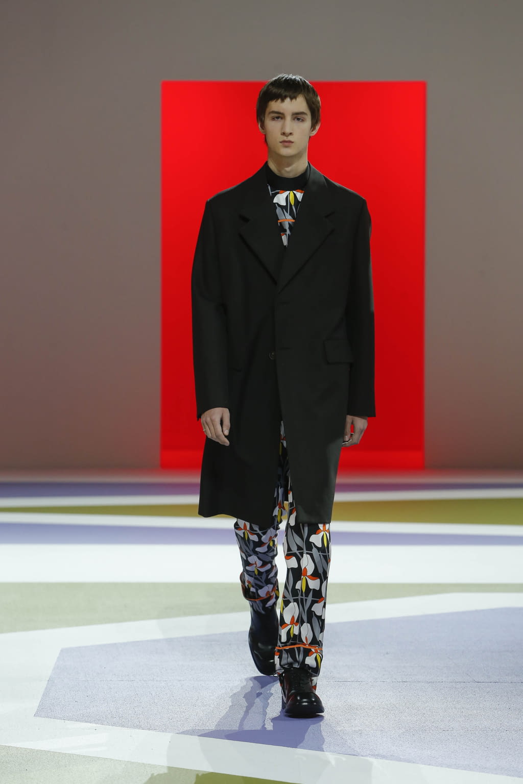 Fashion Week Milan Fall/Winter 2020 look 53 from the Prada collection 男装