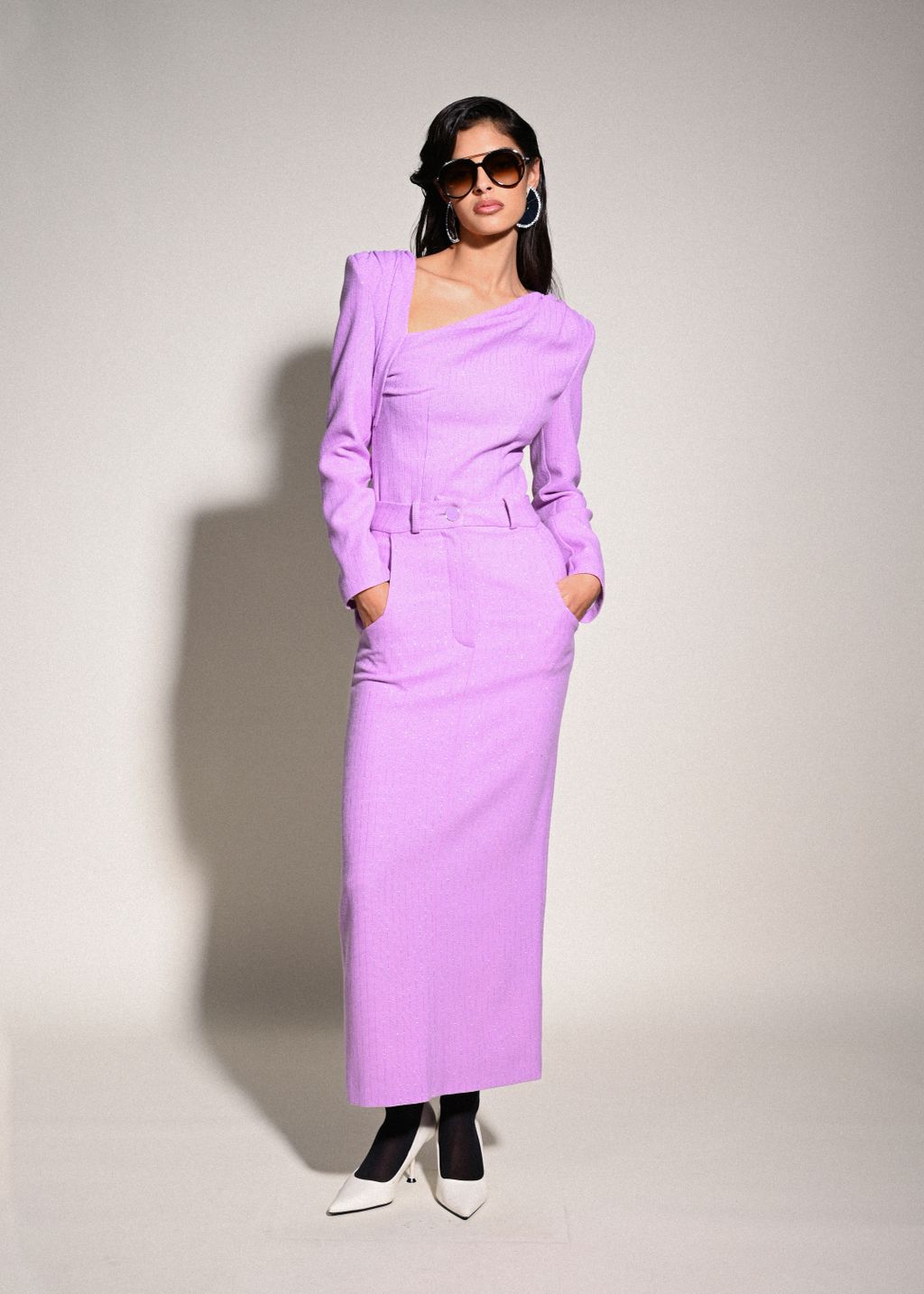 Fashion Week Paris Pre-Fall 2023 look 54 from the ROWEN ROSE collection 女装
