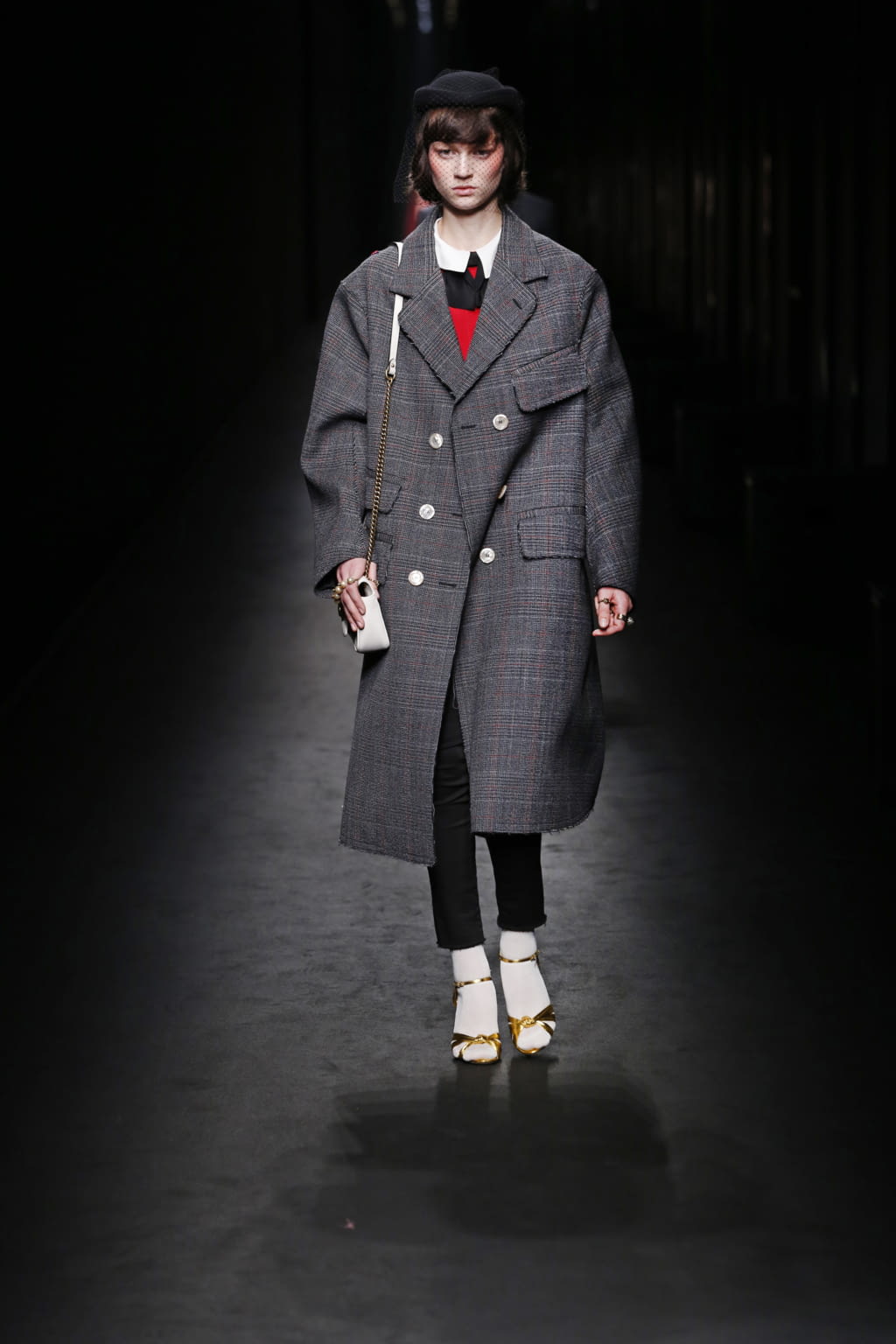 Fashion Week Milan Fall/Winter 2016 look 54 from the Gucci collection 女装
