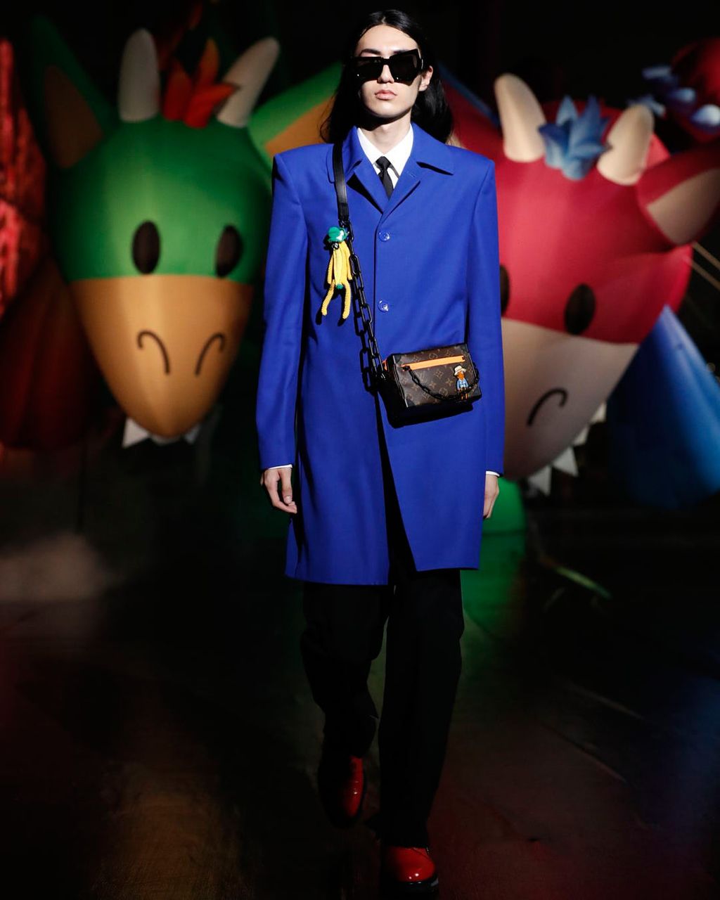 Fashion Week Paris Spring/Summer 2021 look 116 from the Louis Vuitton collection 男装
