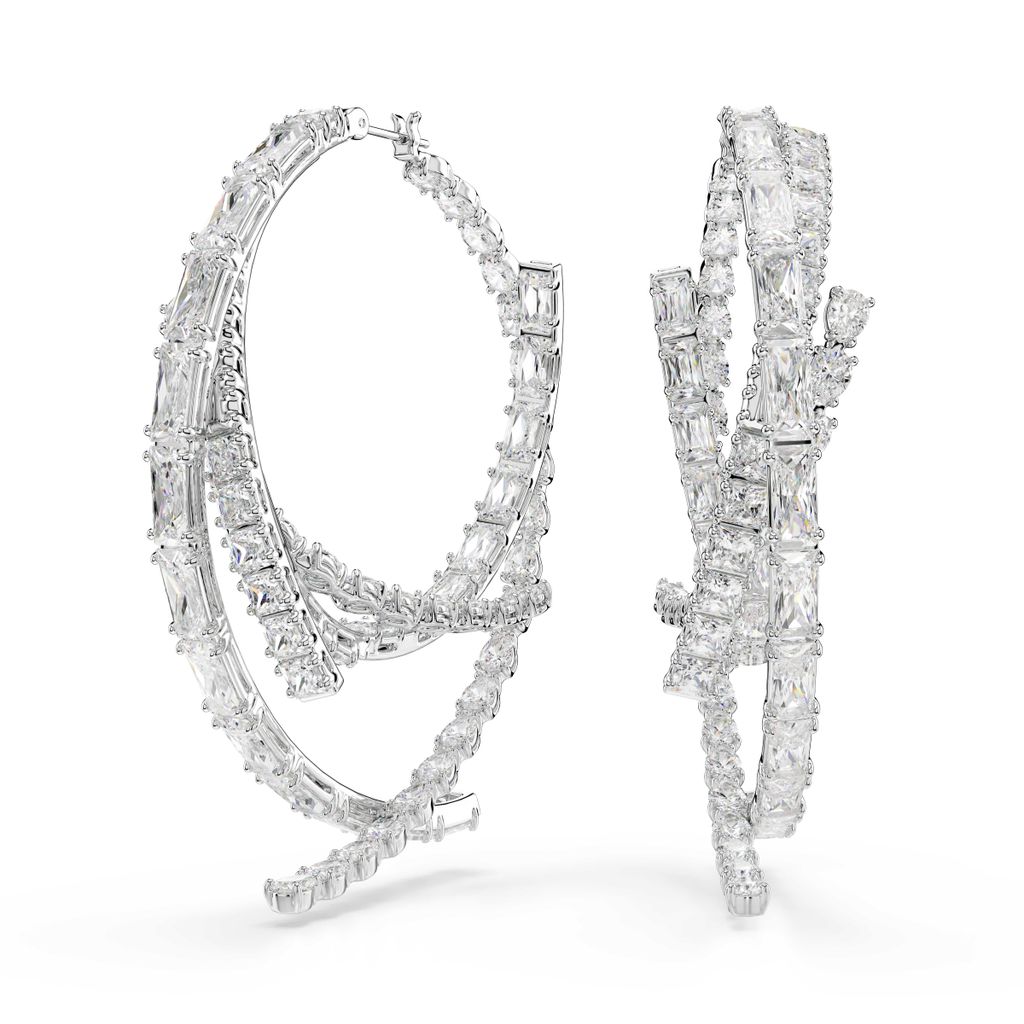 Fashion Week Paris Fall/Winter 2025 look 51 de la collection Swarovski womenswear accessories