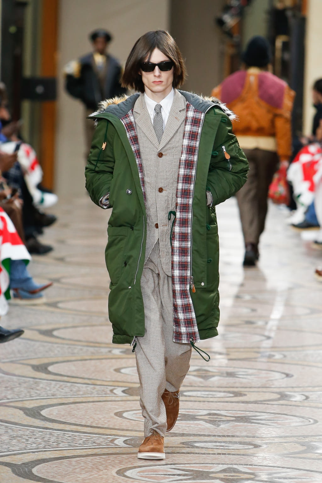 Fashion Week Paris Fall/Winter 2022 look 58 from the Kenzo collection 男装