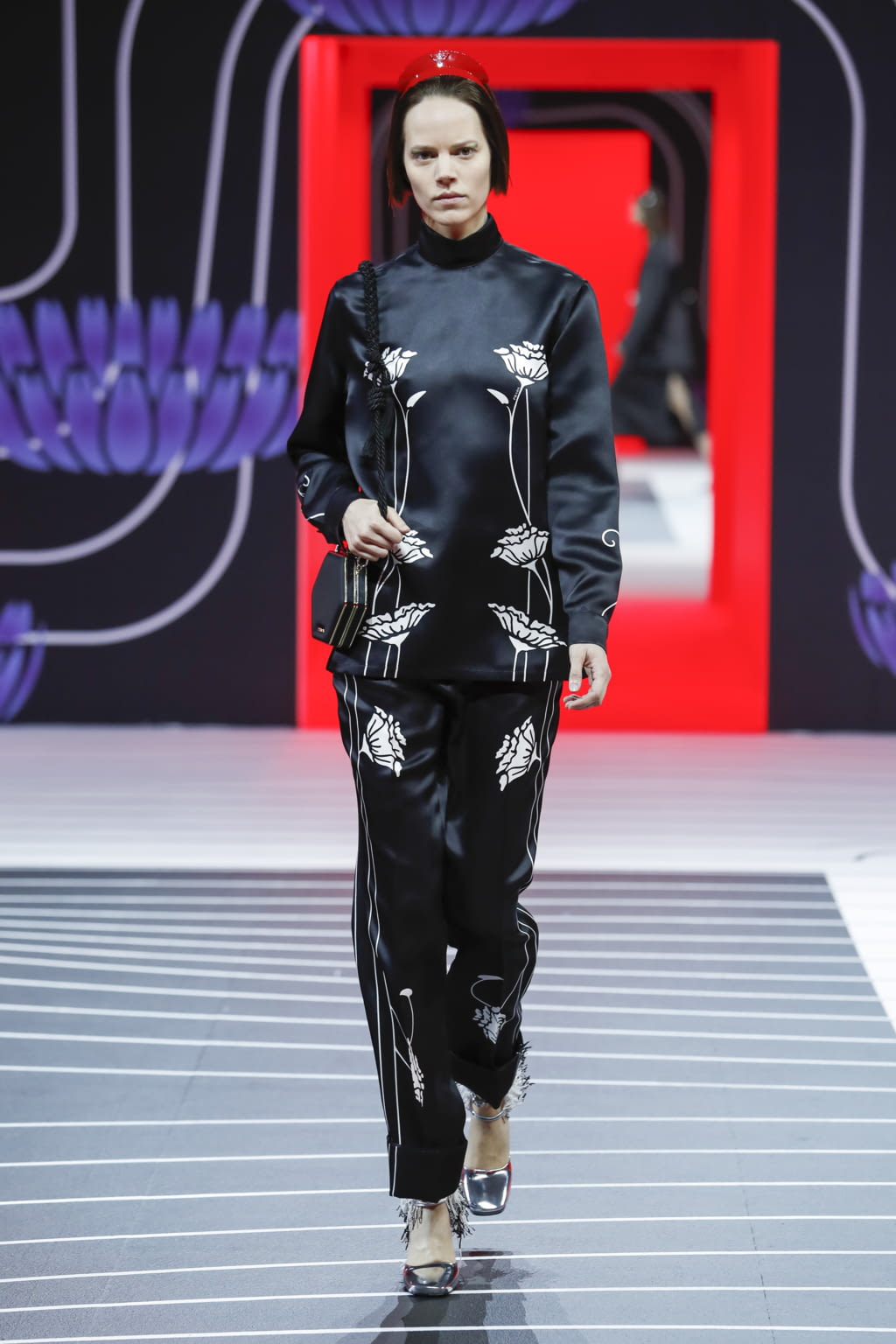 Fashion Week Milan Fall/Winter 2020 look 59 from the Prada collection womenswear