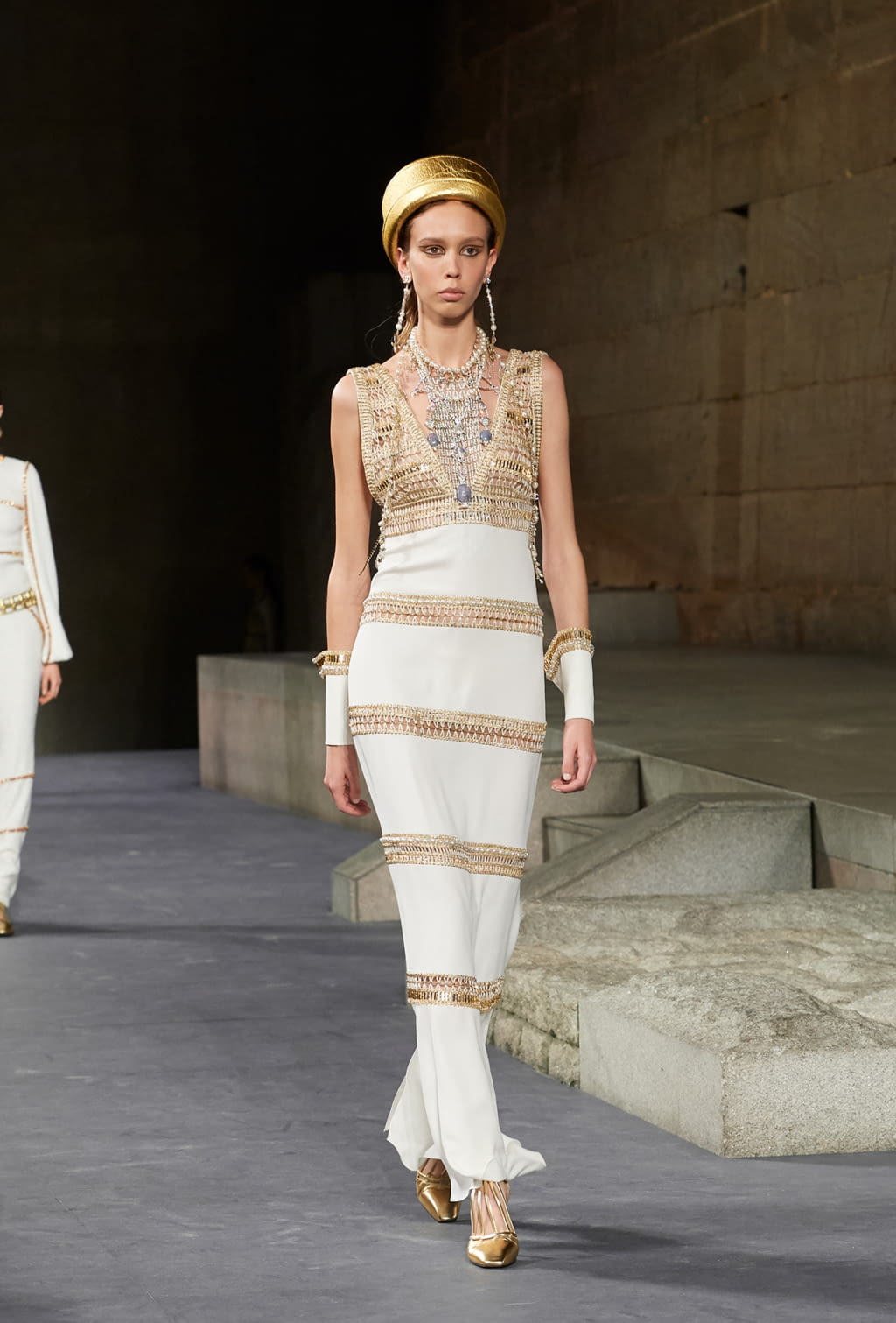 Fashion Week New York Pre-Fall 2019 look 59 de la collection Chanel womenswear