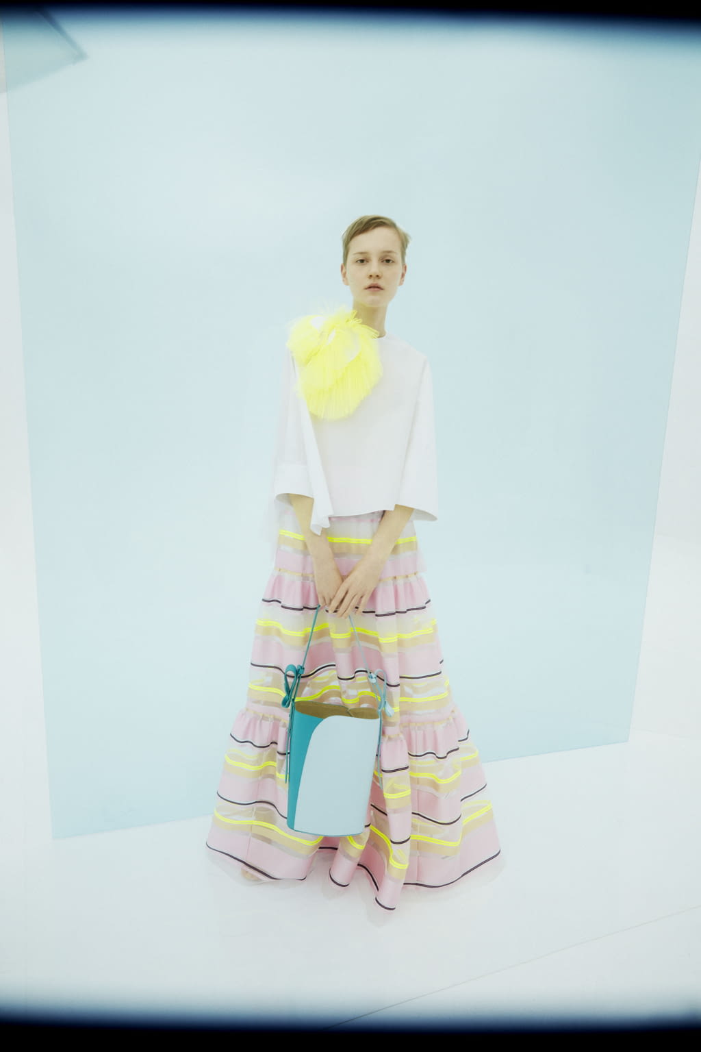 Fashion Week London Resort 2019 look 5 from the Delpozo collection womenswear