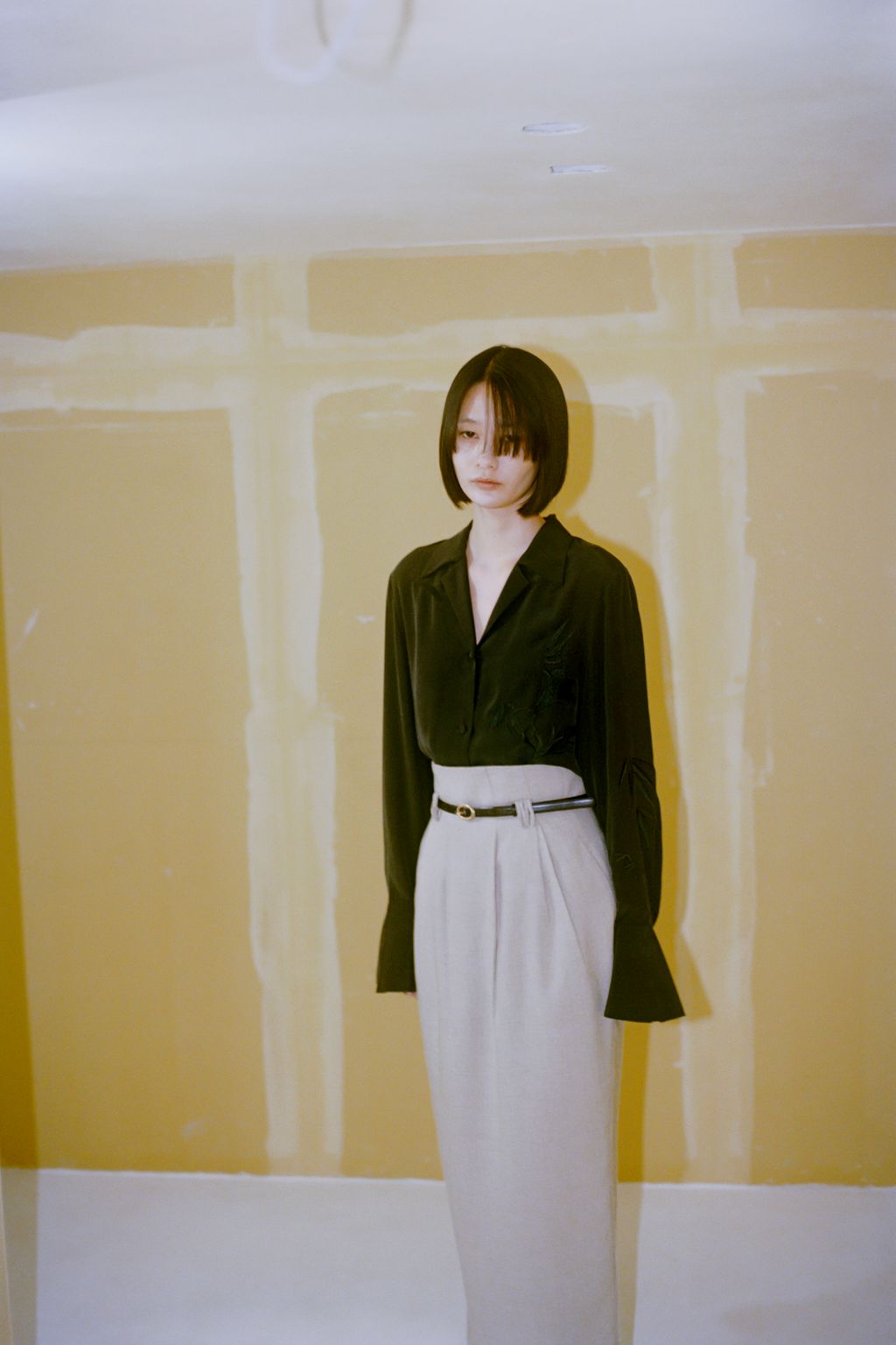 Fashion Week Paris Pre-Fall 2023 look 5 from the Mame Kurogouchi collection 女装