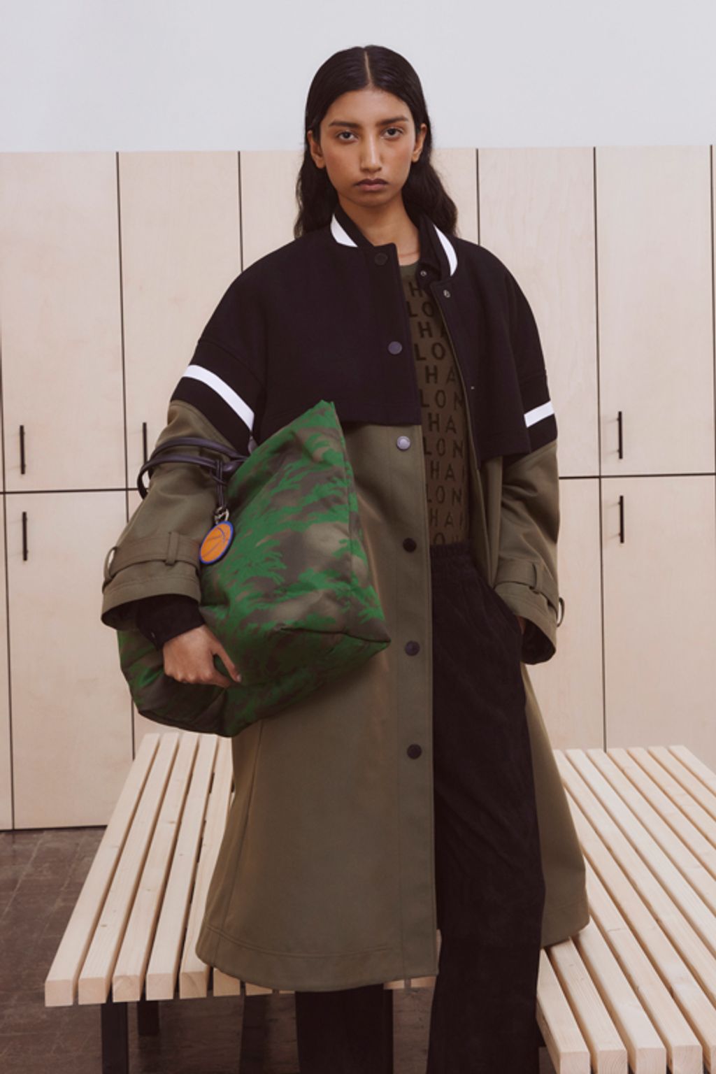 Fashion Week Paris Fall/Winter 2024 look 6 from the Longchamp collection 女装