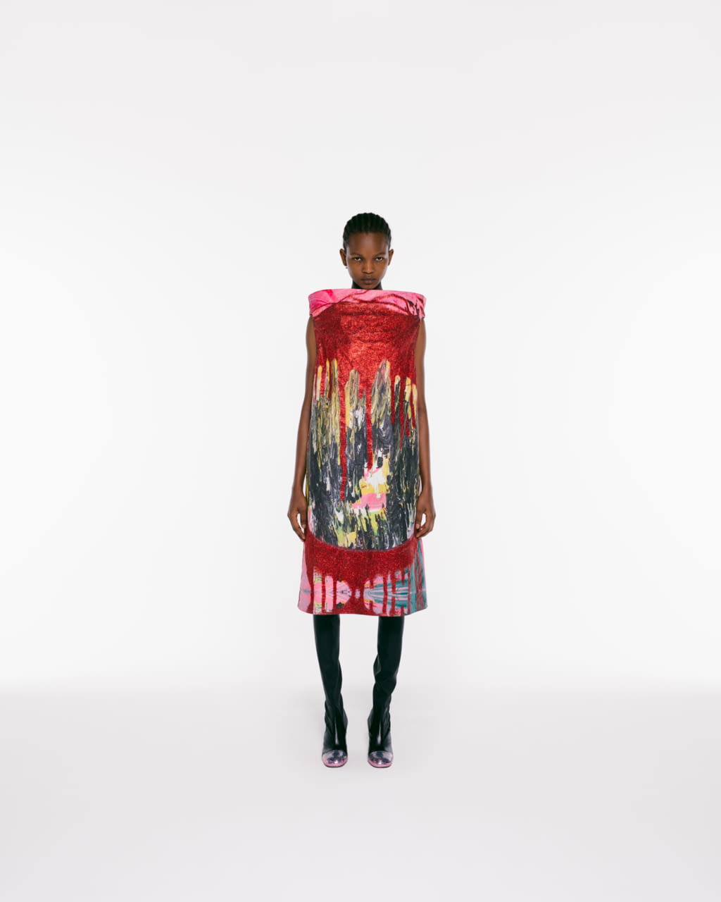 Fashion Week London Spring/Summer 2021 look 6 from the Christopher Kane collection womenswear