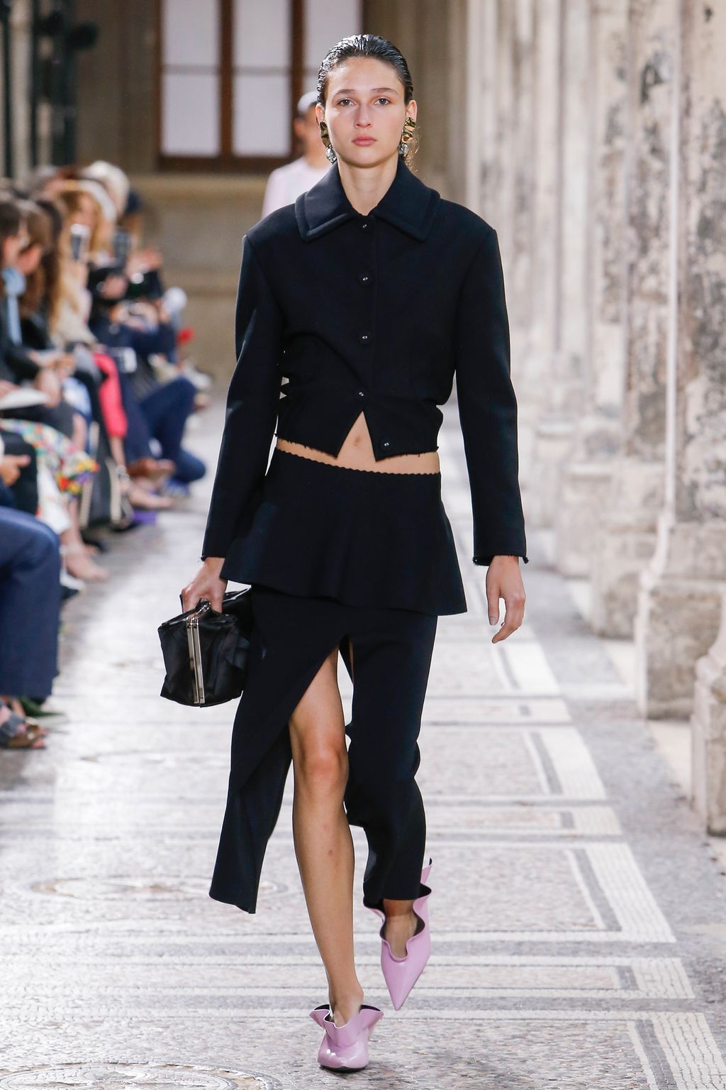 Fashion Week Paris Spring/Summer 2018 look 6 from the Proenza Schouler collection 女装