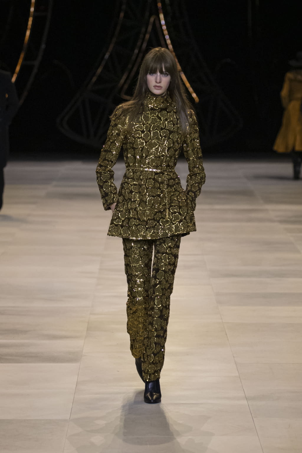 Fashion Week Paris Fall/Winter 2020 look 63 de la collection Celine womenswear