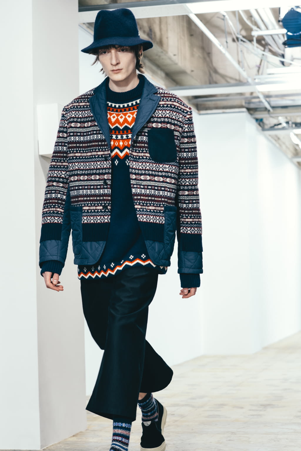 Fashion Week Paris Fall/Winter 2021 look 20 de la collection Junya Watanabe Man menswear